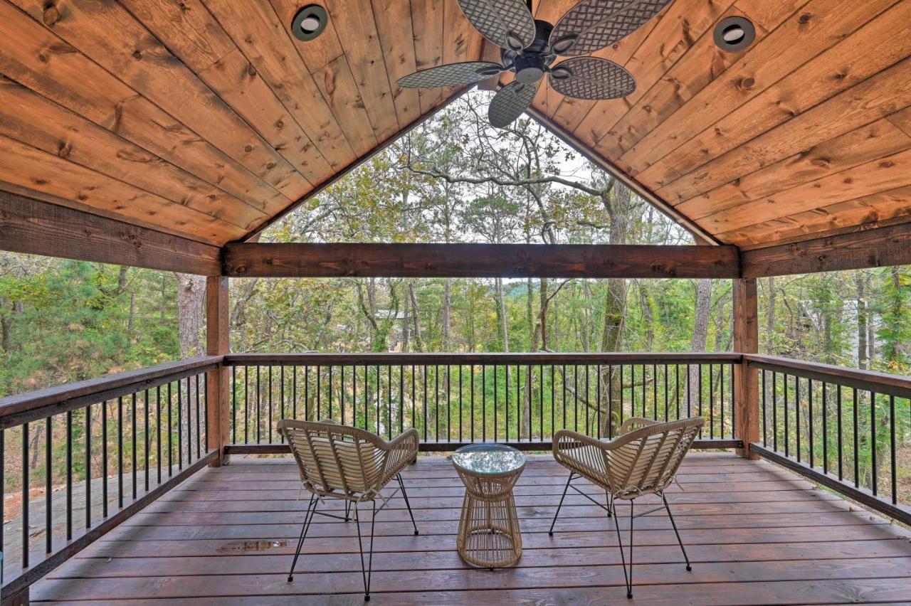 Tudor-Style Broken Bow Cottage With Hot Tub And Decks! Stephens Gap Екстер'єр фото