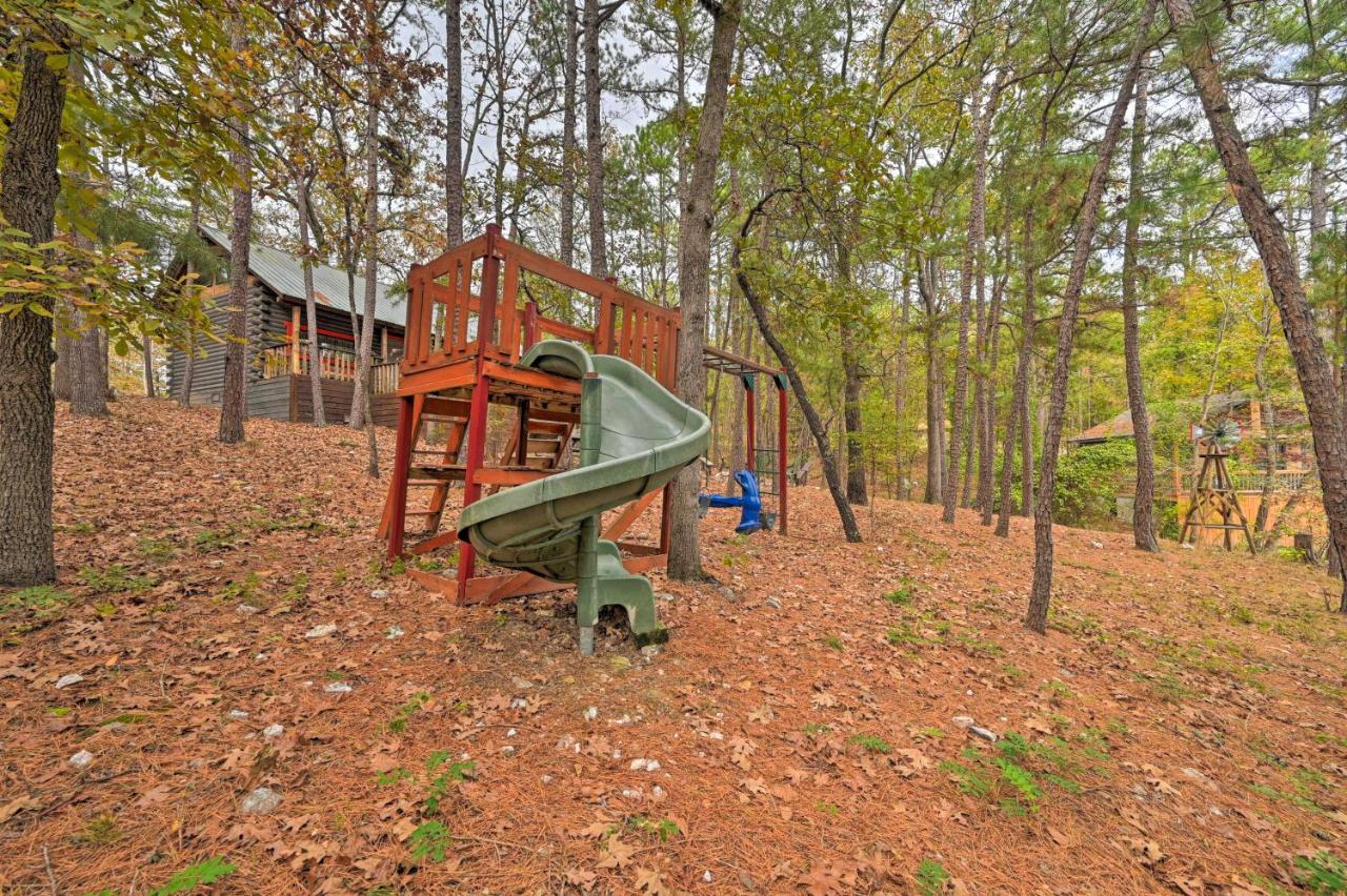 Tudor-Style Broken Bow Cottage With Hot Tub And Decks! Stephens Gap Екстер'єр фото